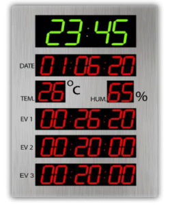 ساعت اتاق عمل ، تایمر و دما سنج 100*150 - Image 2