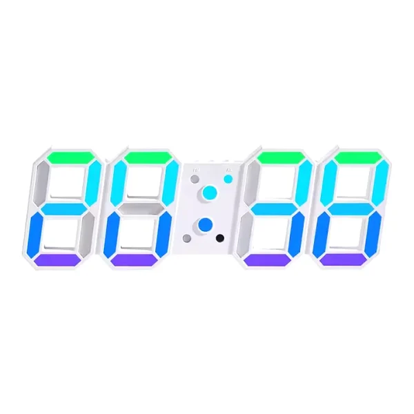 ساعت دیجیتال RGB رومیزی و دیواری 23x10