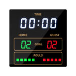 خرید اسکوربرد دیجیتال فوتسال