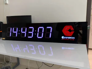 Digital-watch-with-club- logo