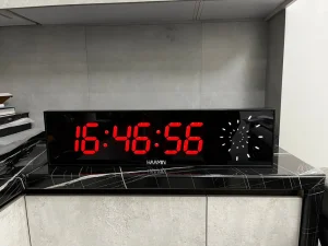 ساعت دیجیتال ثانیه شمار لوگودار2080