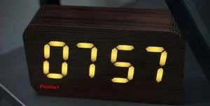 تایمر پومودورو قهوه ای رنگ