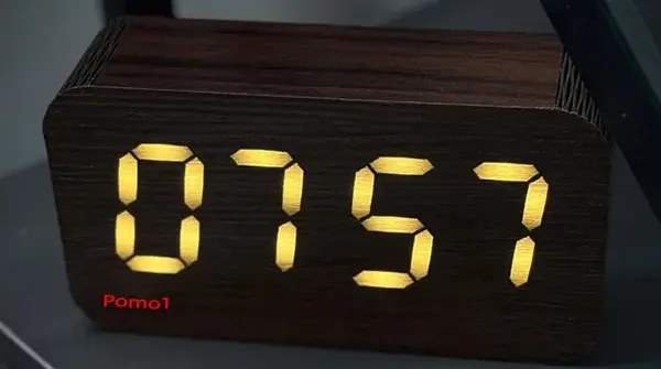 تایمر پومودورو قهوه ای رنگ