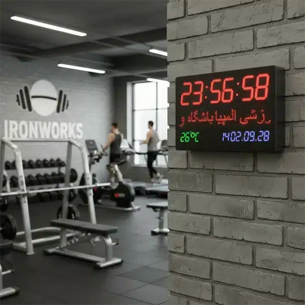 ساعت باشگاهی دیجیتال