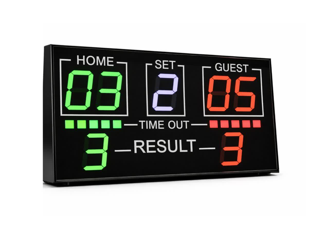 اسکوربرد والیبال